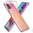 Samsung A515F Galaxy A51 ütésálló hátlap - Spigen Liquid Crystal - átlátszó
