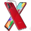 Samsung A415F Galaxy A41 ütésálló hátlap - Spigen Liquid Crystal - átlátszó