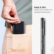 Samsung A415F Galaxy A41 ütésálló hátlap - Spigen Liquid Crystal - átlátszó
