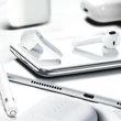 TWS Bluetooth sztereó headset v5.0 + töltőtok - EP-037 True Wireless Earphones - white