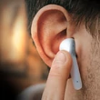 TWS Bluetooth sztereó headset v5.0 + töltőtok - EP-037 True Wireless Earphones - white