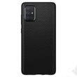 Samsung A715F Galaxy A71 ütésálló hátlap - Spigen Liquid Air - fekete