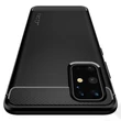 Samsung G985F Galaxy S20+ ütésálló hátlap - Spigen Rugged Armor - fekete