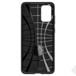 Samsung G985F Galaxy S20+ ütésálló hátlap - Spigen Liquid Air - fekete