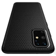 Samsung G985F Galaxy S20+ ütésálló hátlap - Spigen Liquid Air - fekete
