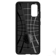Samsung G980F Galaxy S20 ütésálló hátlap - Spigen Rugged Armor - fekete