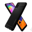 Samsung A315F Galaxy A31 ütésálló hátlap - Spigen Rugged Armor - fekete