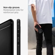 Samsung A315F Galaxy A31 ütésálló hátlap - Spigen Rugged Armor - fekete
