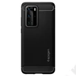 Huawei P40 Pro ütésálló hátlap - Spigen Rugged Armor - fekete