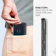 Samsung A217F Galaxy A21s ütésálló hátlap - Spigen Liquid Crystal - átlátszó