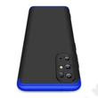 Samsung G985F Galaxy S20+ hátlap - GKK 360 Full Protection 3in1 - fekete/kék