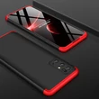 Samsung G985F Galaxy S20+ hátlap - GKK 360 Full Protection 3in1 - fekete/piros