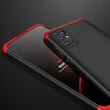 Samsung G985F Galaxy S20+ hátlap - GKK 360 Full Protection 3in1 - fekete/piros