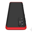 Samsung G985F Galaxy S20+ hátlap - GKK 360 Full Protection 3in1 - fekete/piros