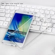 Samsung SM-A700F Galaxy A7 hátlap - IMAK Crystal Clear Slim - transparent