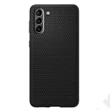 Samsung G990F Galaxy S21 ütésálló hátlap - Spigen Liquid Air - fekete
