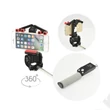 iPhoto 360 Smart Selfie Holder bluetoothos szelfi bot exponáló gombbal - fekete/piros