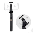 Selfie Tripod 2in1 bluetoothos szelfi bot és állvány exponáló gombbal - fekete