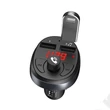 Hoco Bluetooth FM-transmitter/szivargyújtó töltő/kihangosító - 2xUSB + SD kártyaolvasó - Hoco E41 - fekete