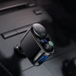 Baseus Bluetooth FM-transmitter/szivargyújtó töltő - 2xUSB + MP3 - Baseus RH01/S05 - black 