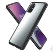 OnePlus 8T/9R ütésálló hátlap - Spigen Ultra Hybrid - fekete/átlátszó