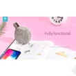 Devia bluetooth hangszóró v4.2 - Devia Cinya EM021 - grey