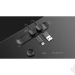 Devia mágneses kábelrögzítő pad - Devia Magnetic Cable Fixer - black