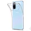 Samsung G980F Galaxy S20 ütésálló hátlap - Spigen Liquid Crystal - átlátszó