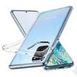 Samsung G985F Galaxy S20+ ütésálló hátlap - Spigen Liquid Crystal - átlátszó