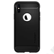 Apple iPhone X/XS ütésálló hátlap - Spigen Rugged Armor - fekete