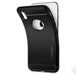 Apple iPhone XR ütésálló hátlap - Spigen Rugged Armor - fekete