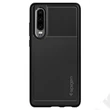Huawei P30 ütésálló hátlap - Spigen Rugged Armor - fekete