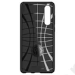 Huawei P30 ütésálló hátlap - Spigen Rugged Armor - fekete