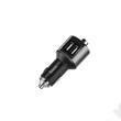 Hoco Bluetooth FM-transmitter / szivargyújtó töltő/kihangosító - 2xUSB - Hoco E19 - fekete