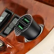 HOCO 2xUSB szivargyújtós töltő adapter - 5V/3.0A - HOCO Z39 QC3.0 - fekete
