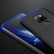 Huawei Mate 20 hátlap - GKK 360 Full Protection 3in1 - fekete/kék