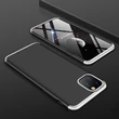 Apple iPhone 11 Pro hátlap - GKK 360 Full Protection 3in1 - fekete/ezüst
