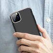 Apple iPhone 11 Pro hátlap - GKK 360 Full Protection 3in1 - fekete/ezüst