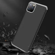 Apple iPhone 11 Pro hátlap - GKK 360 Full Protection 3in1 - fekete/ezüst