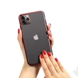 Apple iPhone 11 Pro szilikon hátlap - Electro Matt - piros