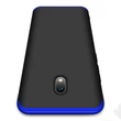 Xiaomi Redmi 8A hátlap - GKK 360 Full Protection 3in1 - fekete/kék