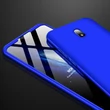 Xiaomi Redmi 8A hátlap - GKK 360 Full Protection 3in1 - kék