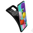 Samsung A715F Galaxy A71 ütésálló hátlap - Spigen Rugged Armor - fekete