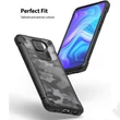 Xiaomi Redmi Note 9 ütésálló hátlap - Ringke Fusion X - camo black