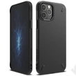 Apple iPhone 12/12 Pro ütésálló hátlap - Ringke Onyx - black
