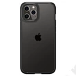 Apple iPhone 12/12 Pro ütésálló hátlap - Spigen Ultra Hybrid - fekete/átlátszó