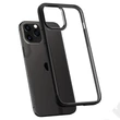 Apple iPhone 12/12 Pro ütésálló hátlap - Spigen Ultra Hybrid - fekete/átlátszó