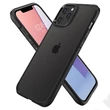 Apple iPhone 12/12 Pro ütésálló hátlap - Spigen Ultra Hybrid - fekete/átlátszó