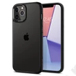 Apple iPhone 12/12 Pro ütésálló hátlap - Spigen Ultra Hybrid - fekete/átlátszó
