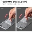 Apple iPhone 7/iPhone 8/SE 2020 ütésálló hátlap - Spigen Ultra Hybrid - fekete/átlátszó